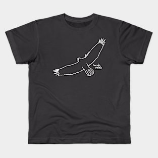Hovering eagle Kids T-Shirt